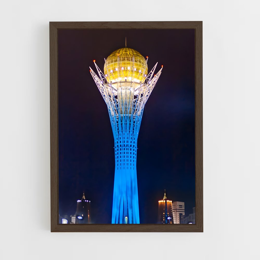 ap-bayterek tower-2 cadre Bois foncé