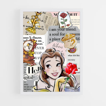 ap-beauty and the beast-4 cadre Blanc