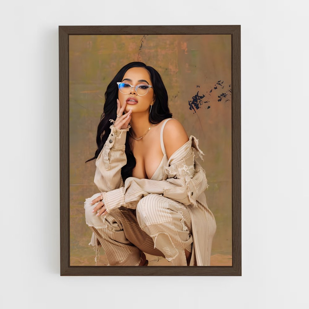 ap-becky g-4 cadre Bois foncé