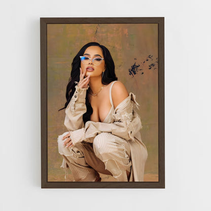 ap-becky g-4 cadre Bois foncé