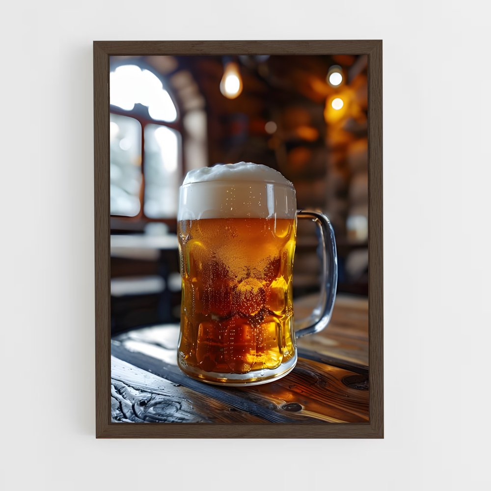 ap-beer-6 cadre Bois foncé