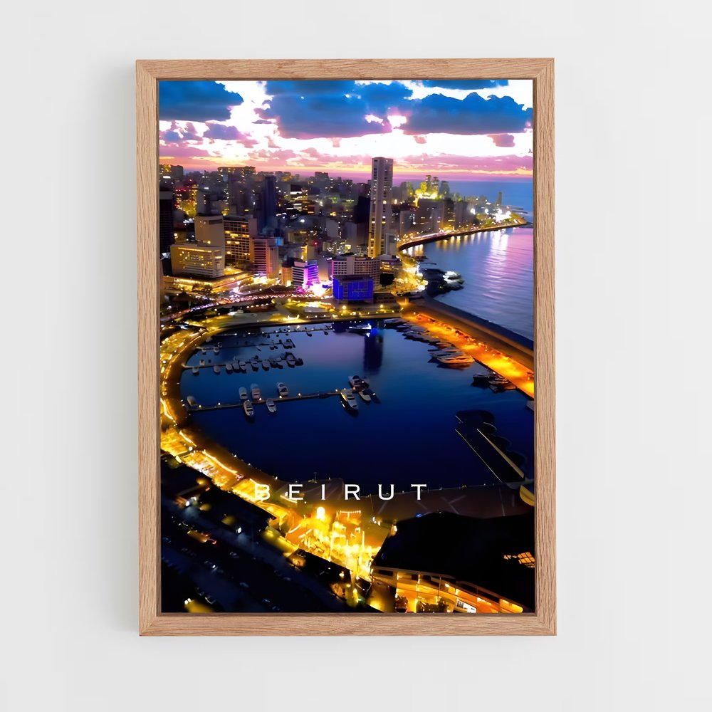 ap-beirut-3 cadre Bois clair