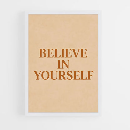 ap-believe in yourself-10 cadre Blanc