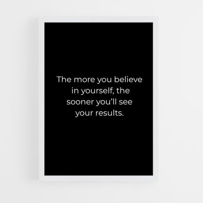 ap-believe in yourself-11 cadre Blanc