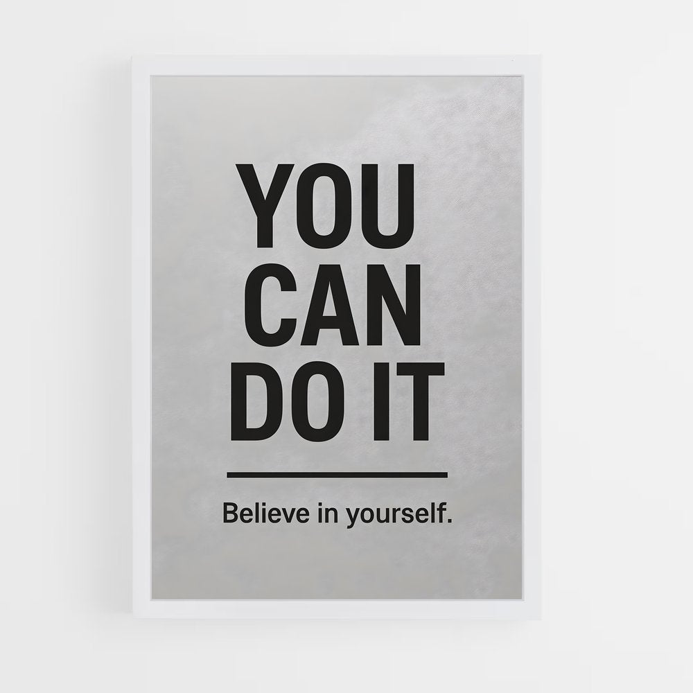 ap-believe in yourself-6 cadre Blanc
