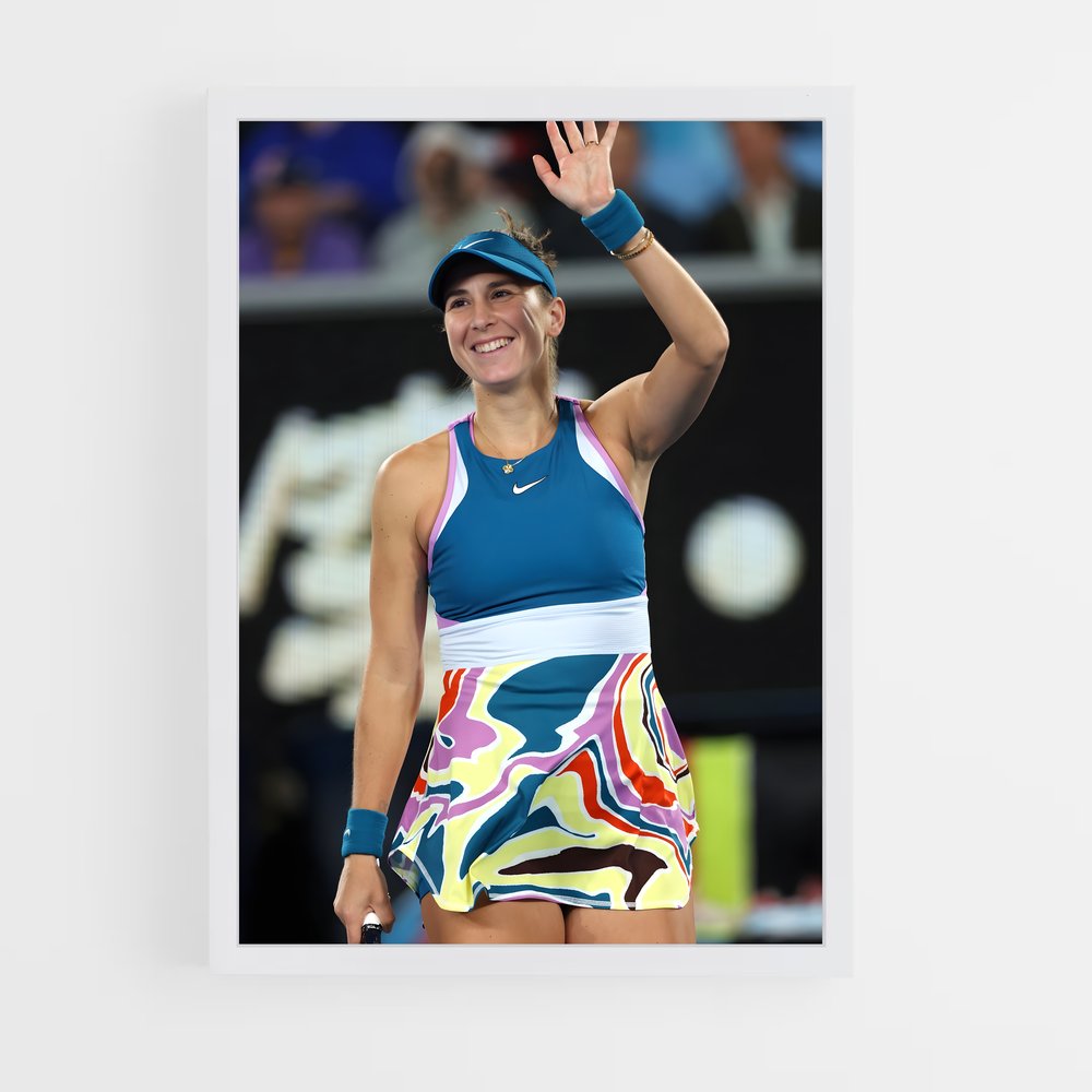 ap-belinda bencic-2 cadre Blanc