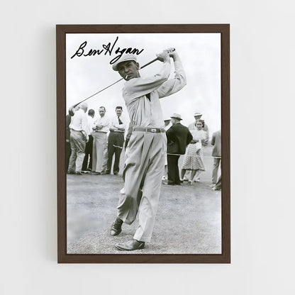 ap-ben hogan-2 cadre Bois foncé