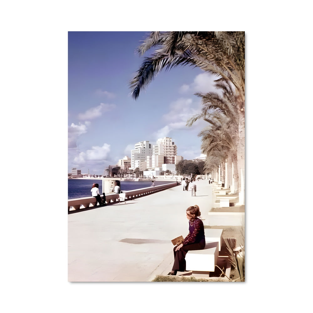 Poster Palmiers de Benghazi