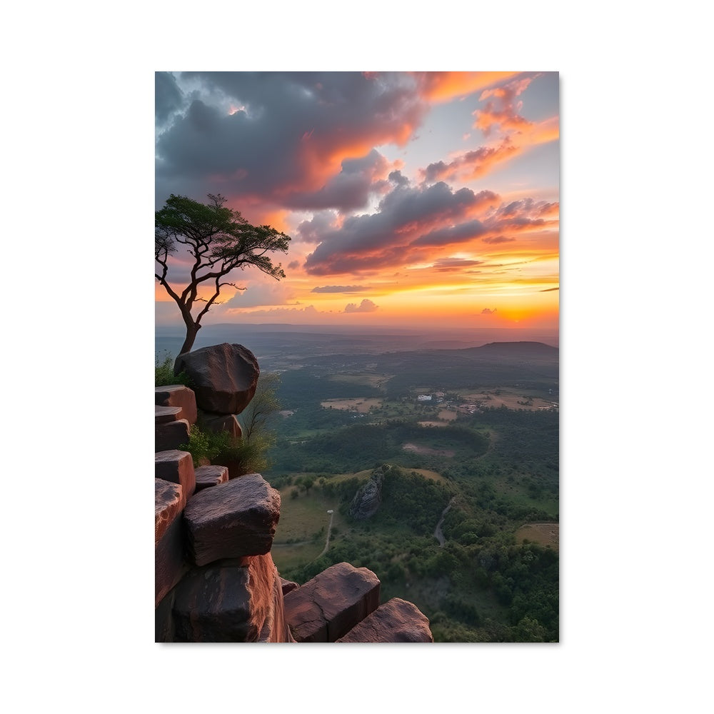 Poster Arbre de Lueur