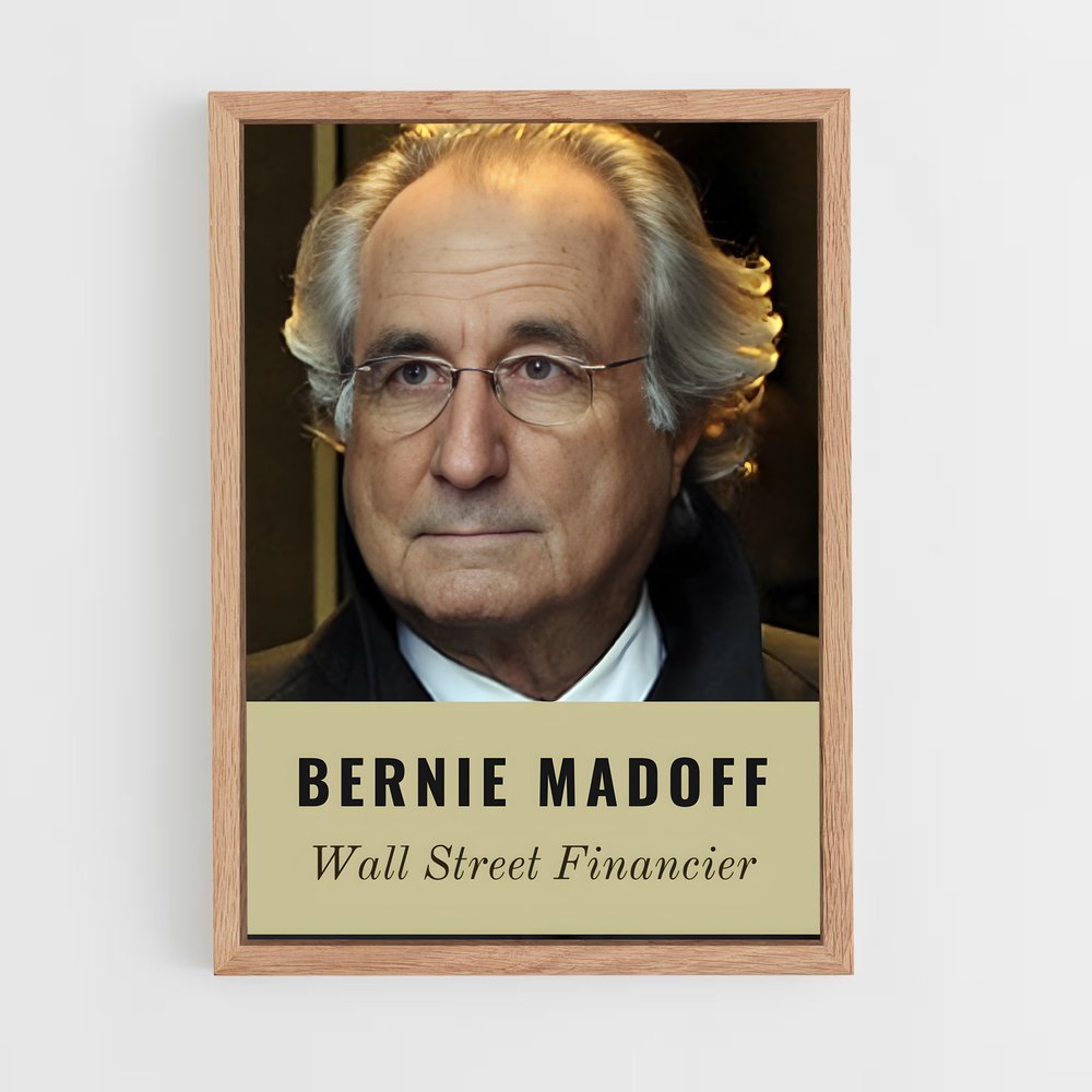ap-bernie madoff-3 cadre Bois clair