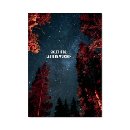 Poster Laissez les Étoiles