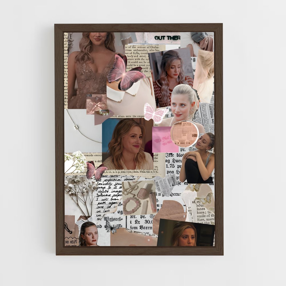 ap-betty cooper-11 cadre Bois foncé