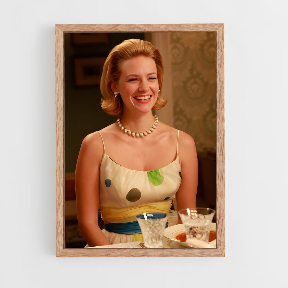 ap-betty draper-5 cadre Bois clair