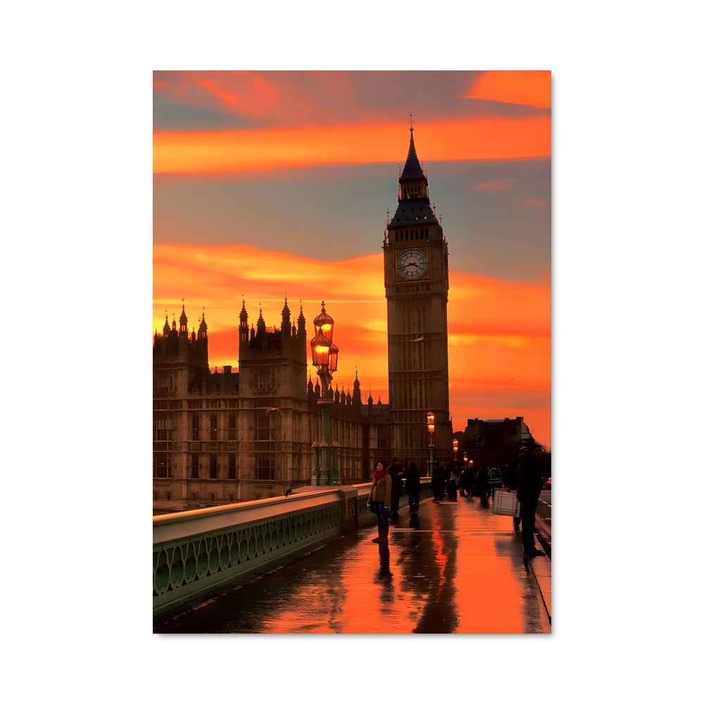 Poster Big Ben & Westminster