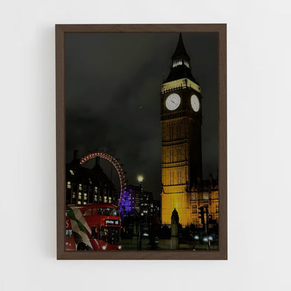 ap-big ben-10 cadre Bois foncé