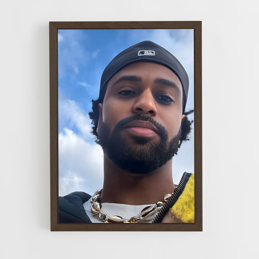 ap-big sean-3 cadre Bois foncé