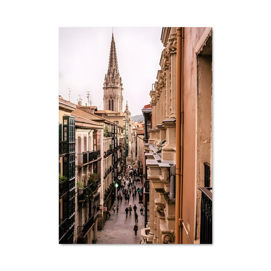 Poster Promenade à Bilbao