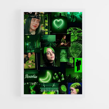 ap-billie eilish-13 cadre Blanc