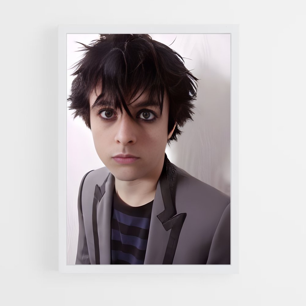 ap-billie joe armstrong-2 cadre Blanc