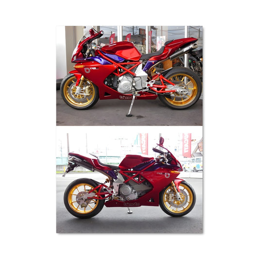 Poster Bimota Rouge