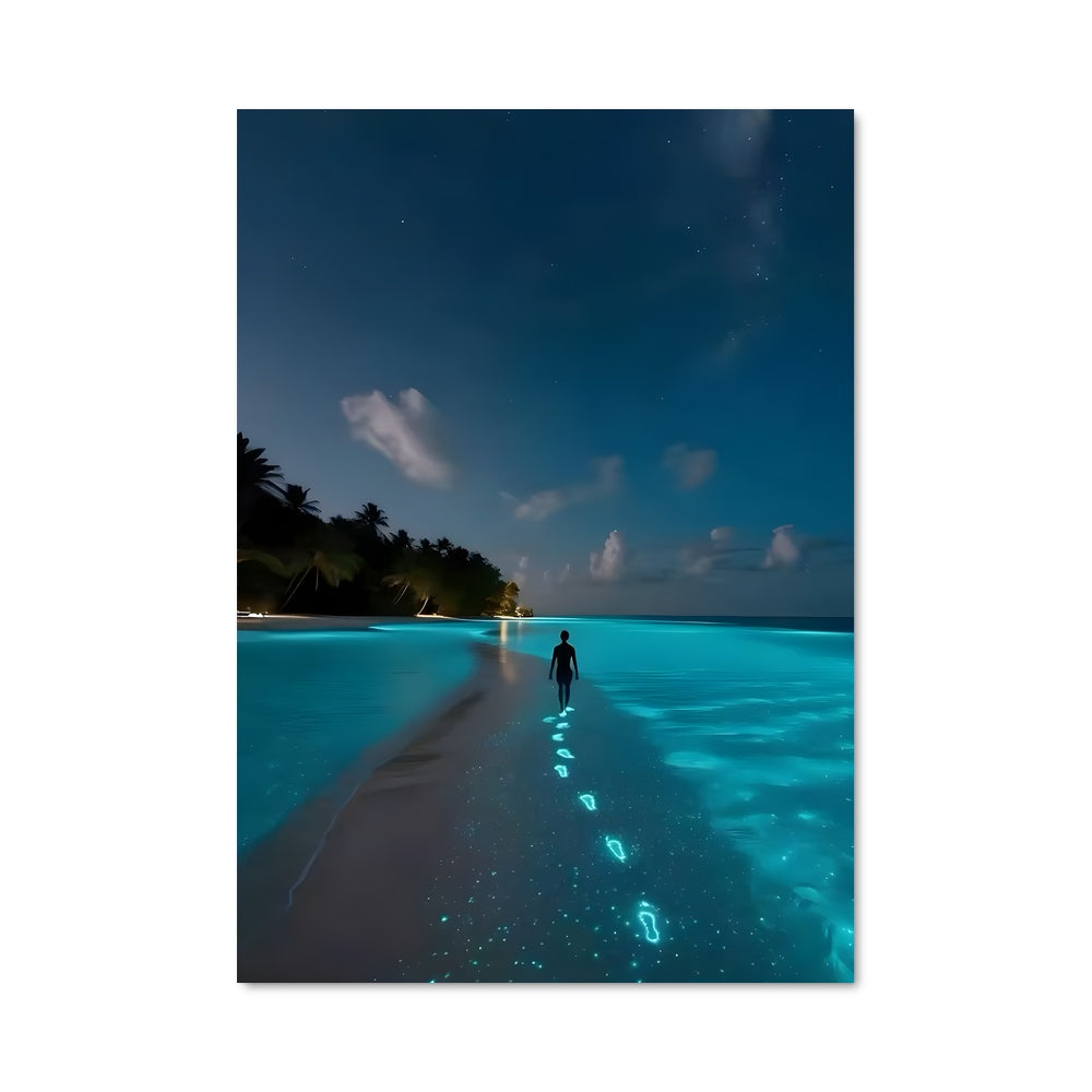 Poster Plages Luminescentes