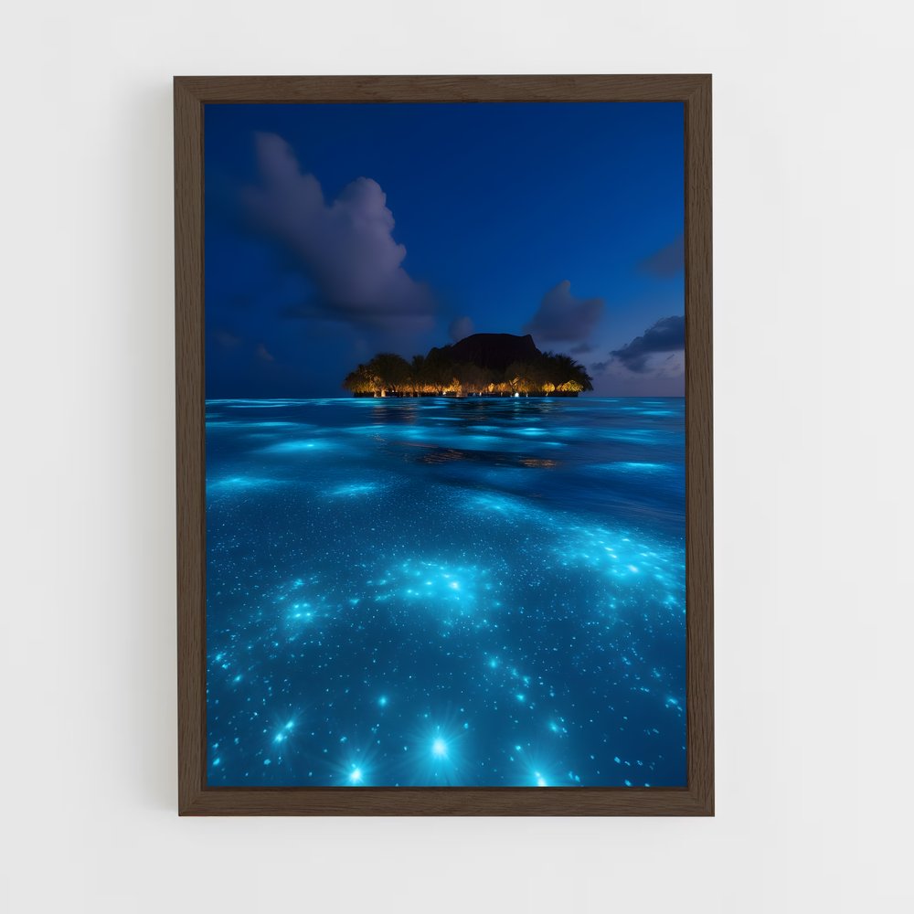 ap-bioluminescent beaches-9 cadre Bois foncé
