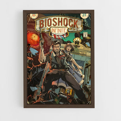 ap-bioshock-2 cadre Bois foncé