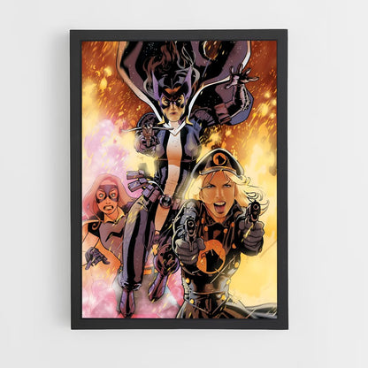 ap-birds of prey-18 cadre Noir