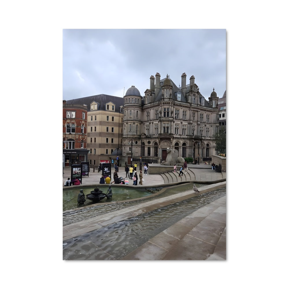 Poster La Fontaine de Birmingham
