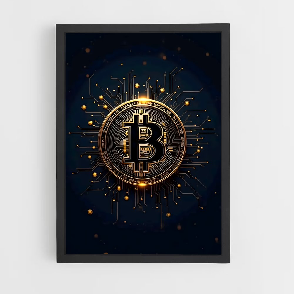 ap-bitcoin-12 cadre Noir
