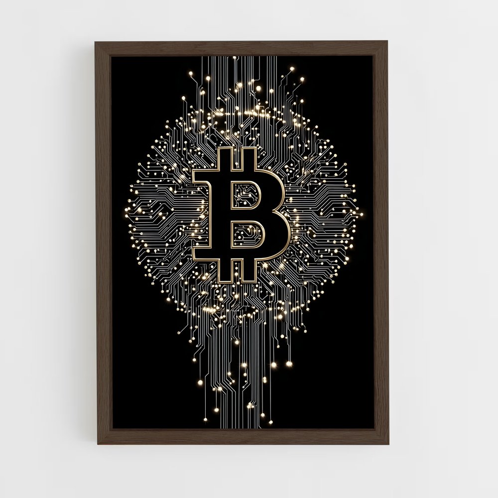 ap-bitcoin-5 cadre Bois foncé