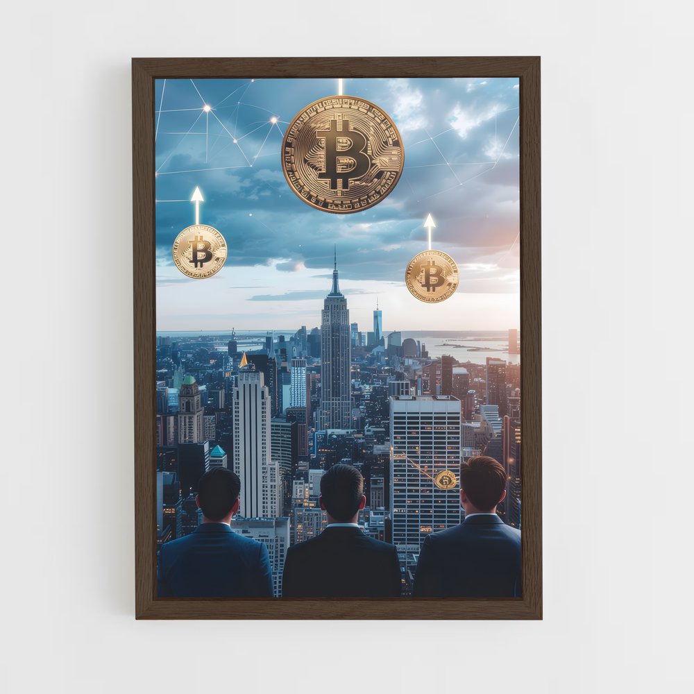 ap-bitcoin-8 cadre Bois foncé