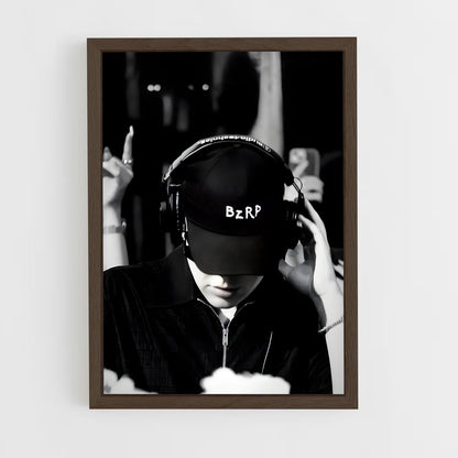 ap-bizarrap-2 cadre Bois foncé