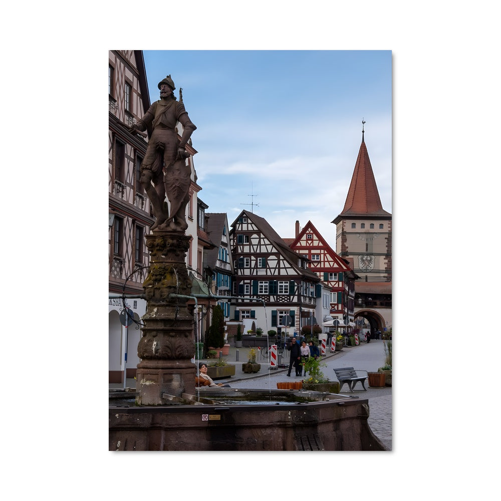 Poster La Statue du Voyageur