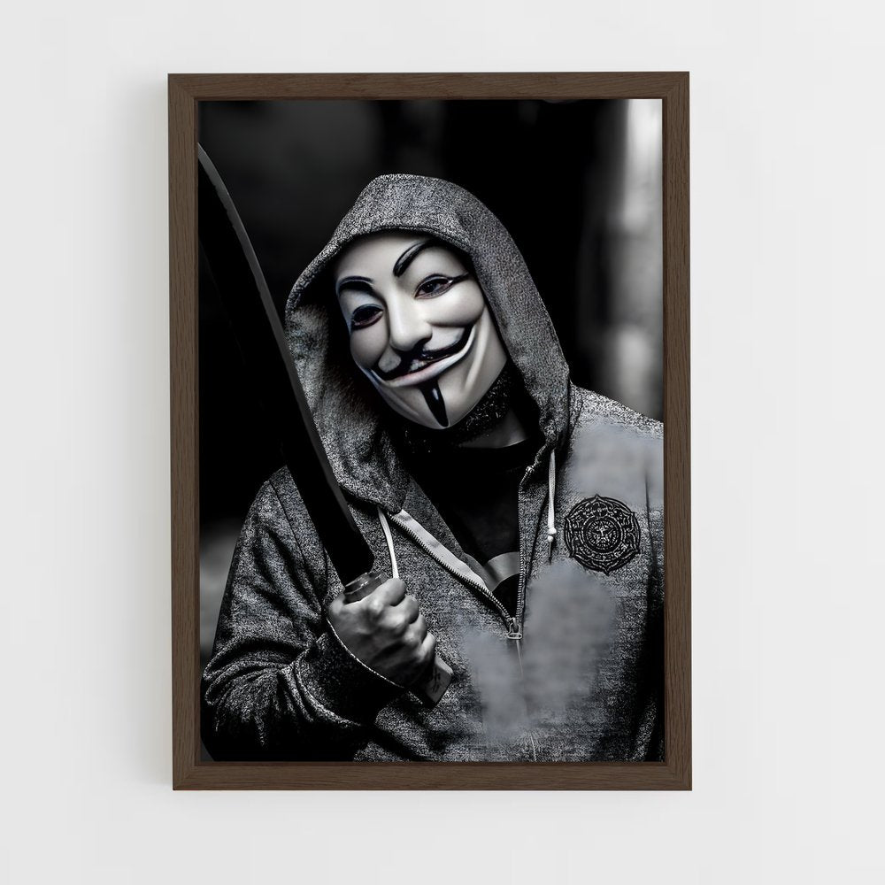 ap-black hat-3 cadre Bois foncé