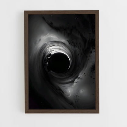 ap-black hole-5 cadre Bois foncé