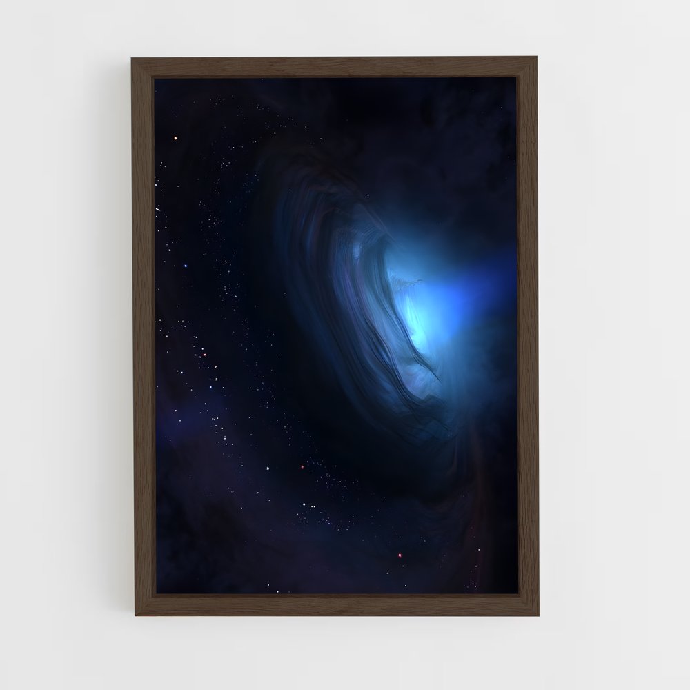 ap-black holes-8 cadre Bois foncé