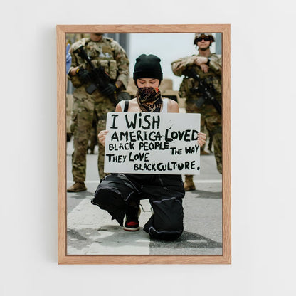 ap-black lives matter-7 cadre Bois clair