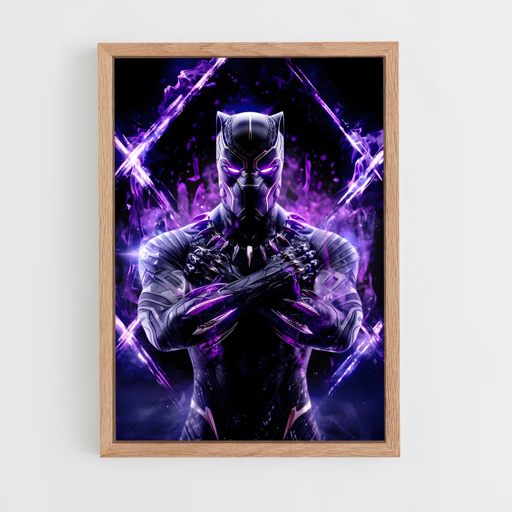 ap-black panther-2 cadre Bois clair