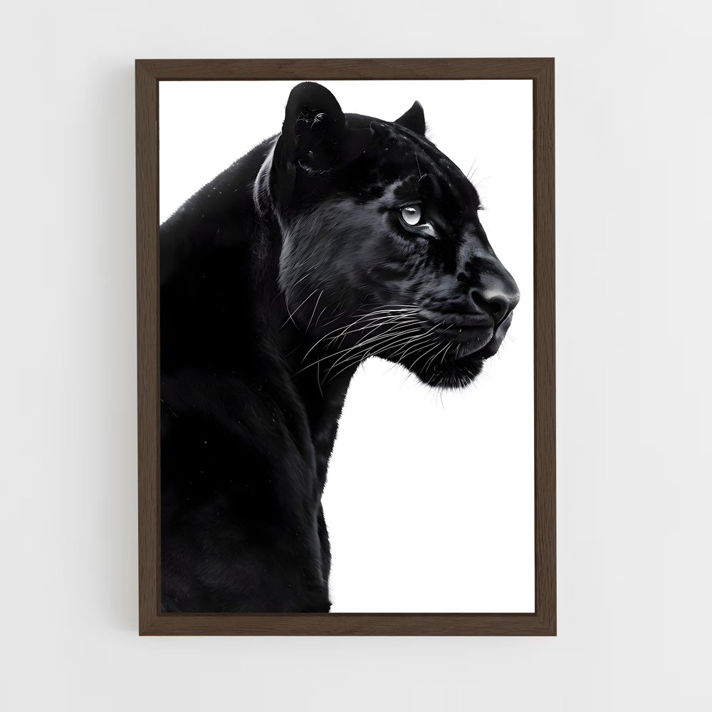 ap-black panther-24 cadre Bois foncé