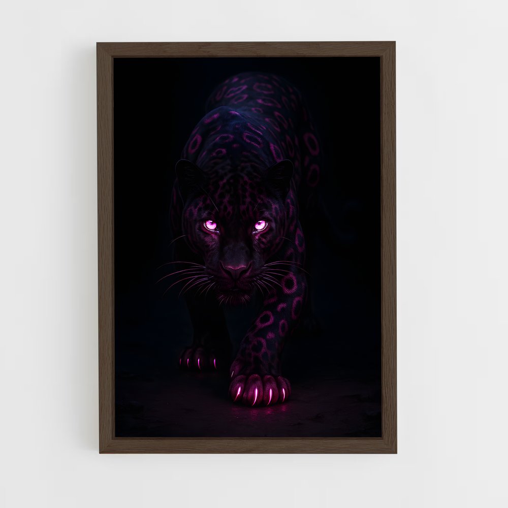 ap-black panther-26 cadre Bois foncé