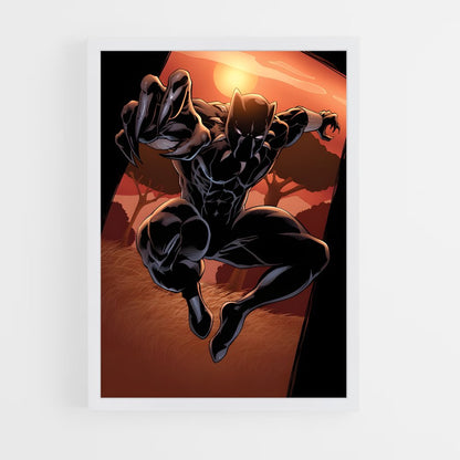 ap-black panther-4 cadre Blanc