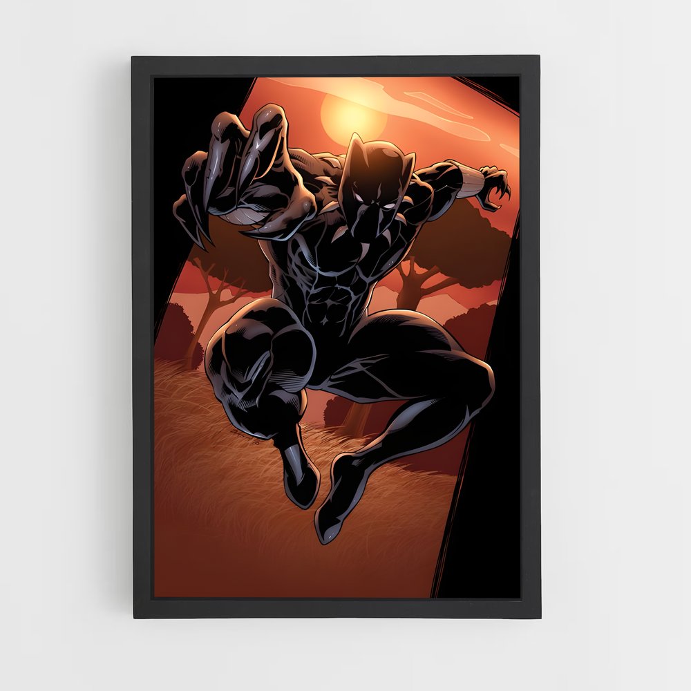 ap-black panther-4 cadre Noir