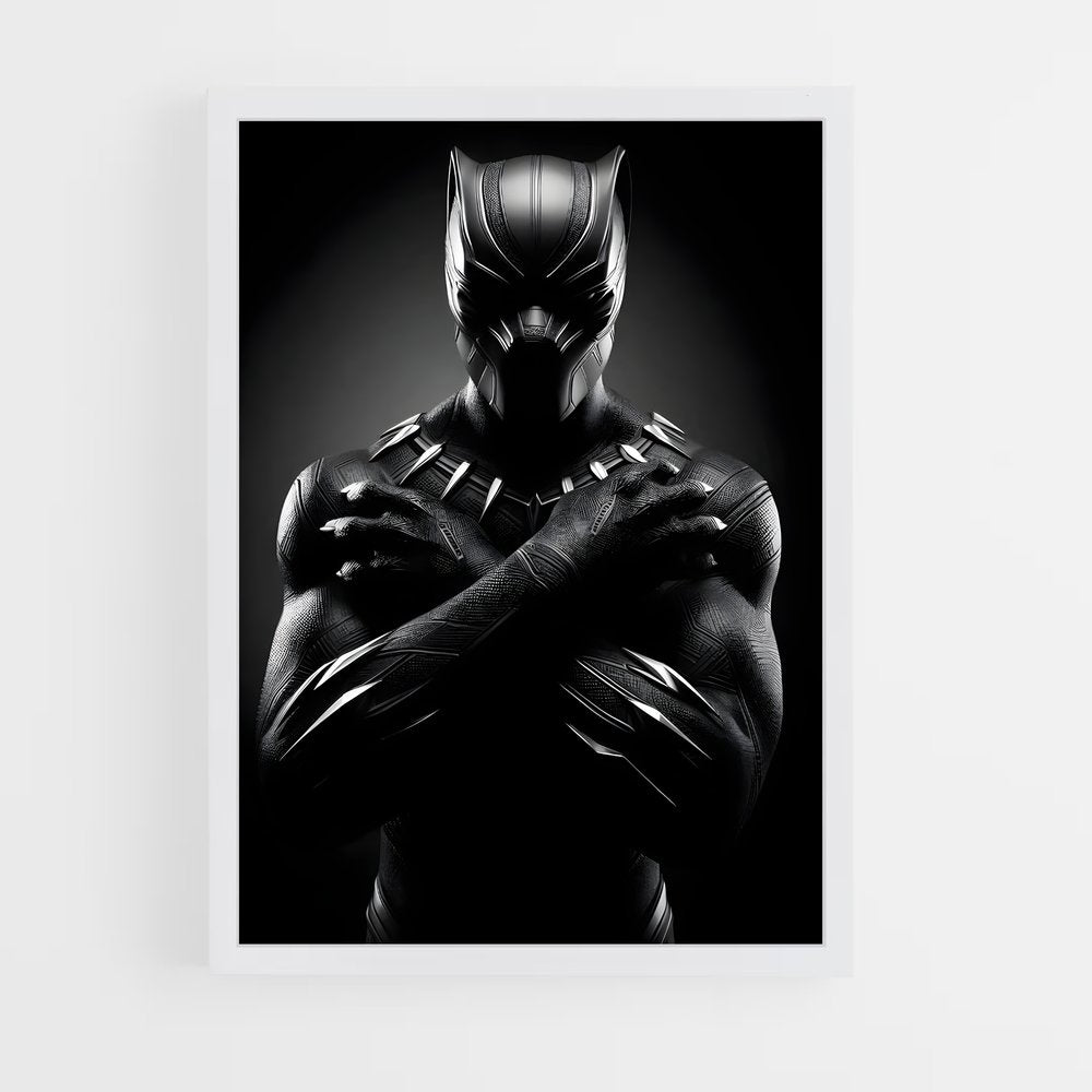 ap-black panther-5 cadre Blanc