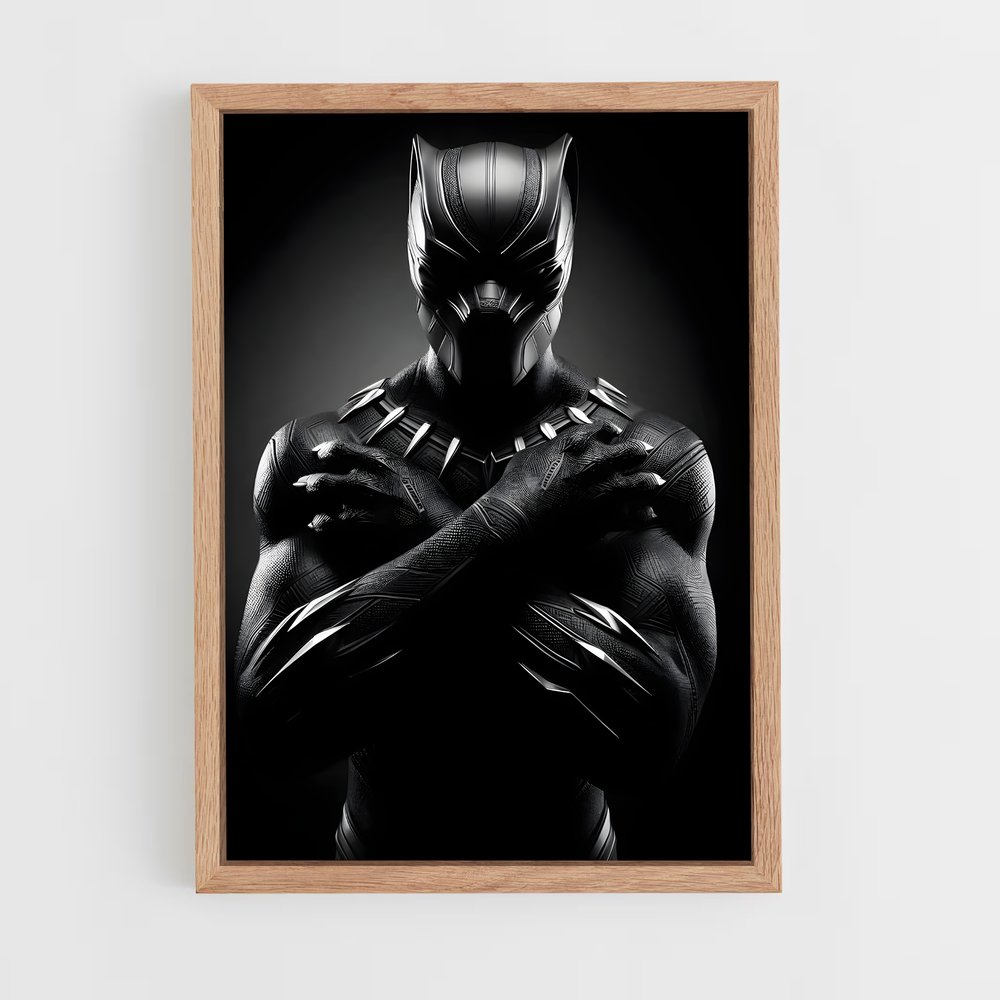 ap-black panther-5 cadre Bois clair