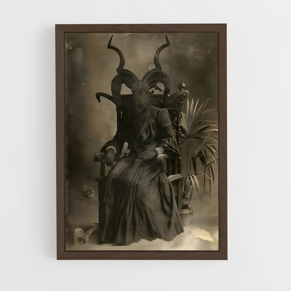 ap-black phillip-5 cadre Bois foncé