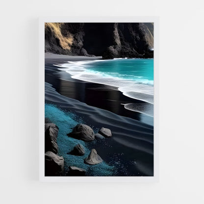 ap-black sand beach-4 cadre Blanc