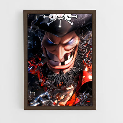 ap-blackbeard-10 cadre Bois foncé