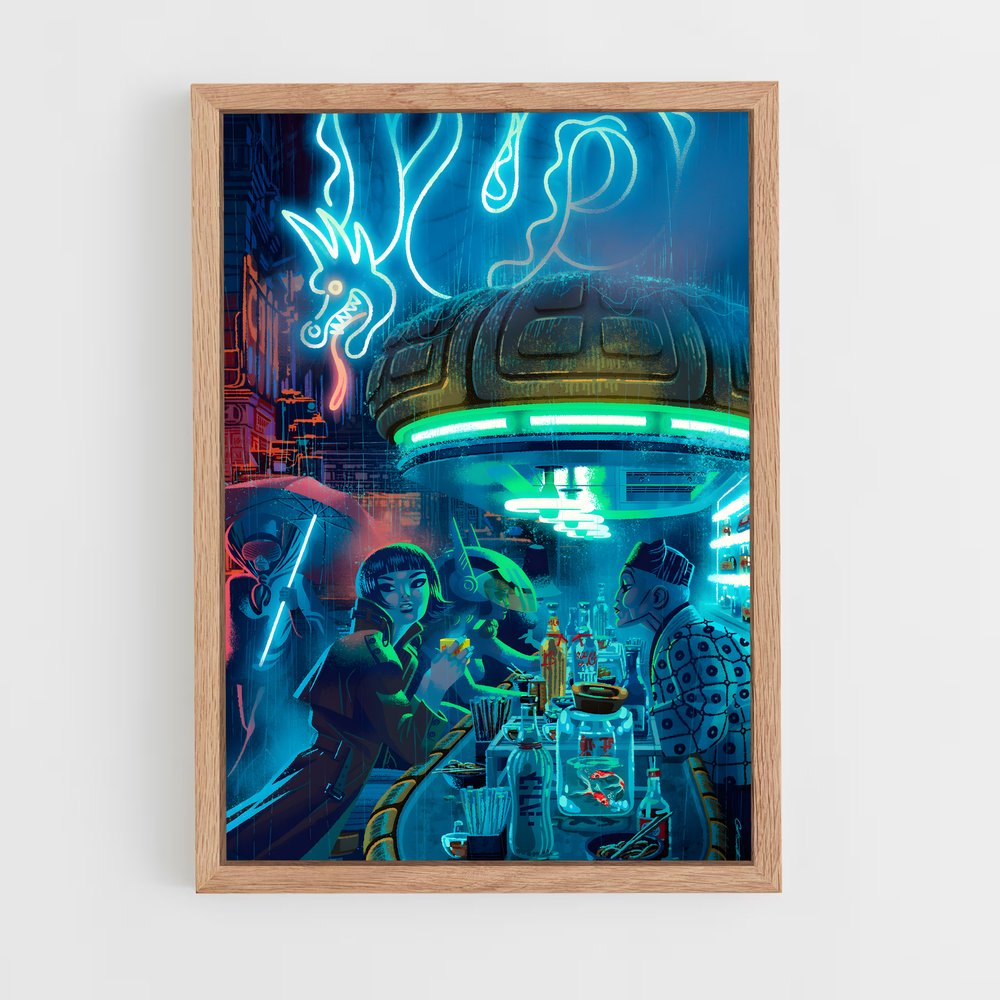 ap-blade runner-13 cadre Bois clair