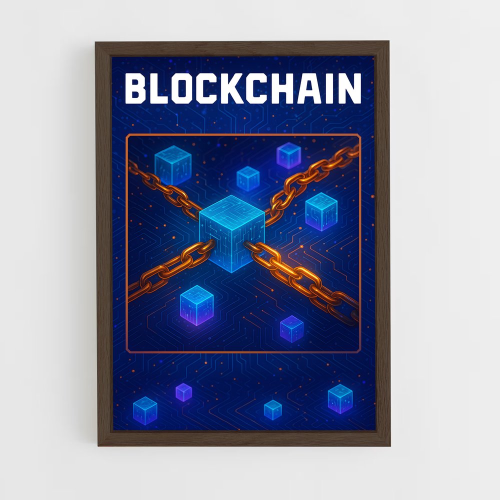 ap-blockchain-3 cadre Bois foncé